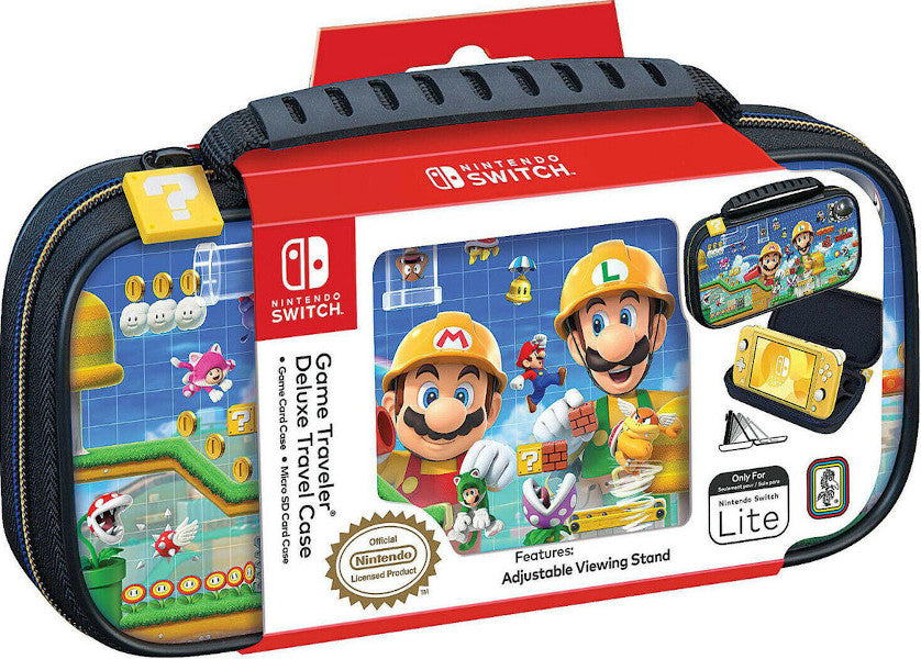 Funda Game Traveler Deluxe Case Mario Maker 2 ( NINTENDO SWITCH - ) - Edición Lite NLS150C Funda Game Traveler Deluxe Case Mario Maker 2 ( NINTENDO SWITCH - ) - Edición Lite NLS150C